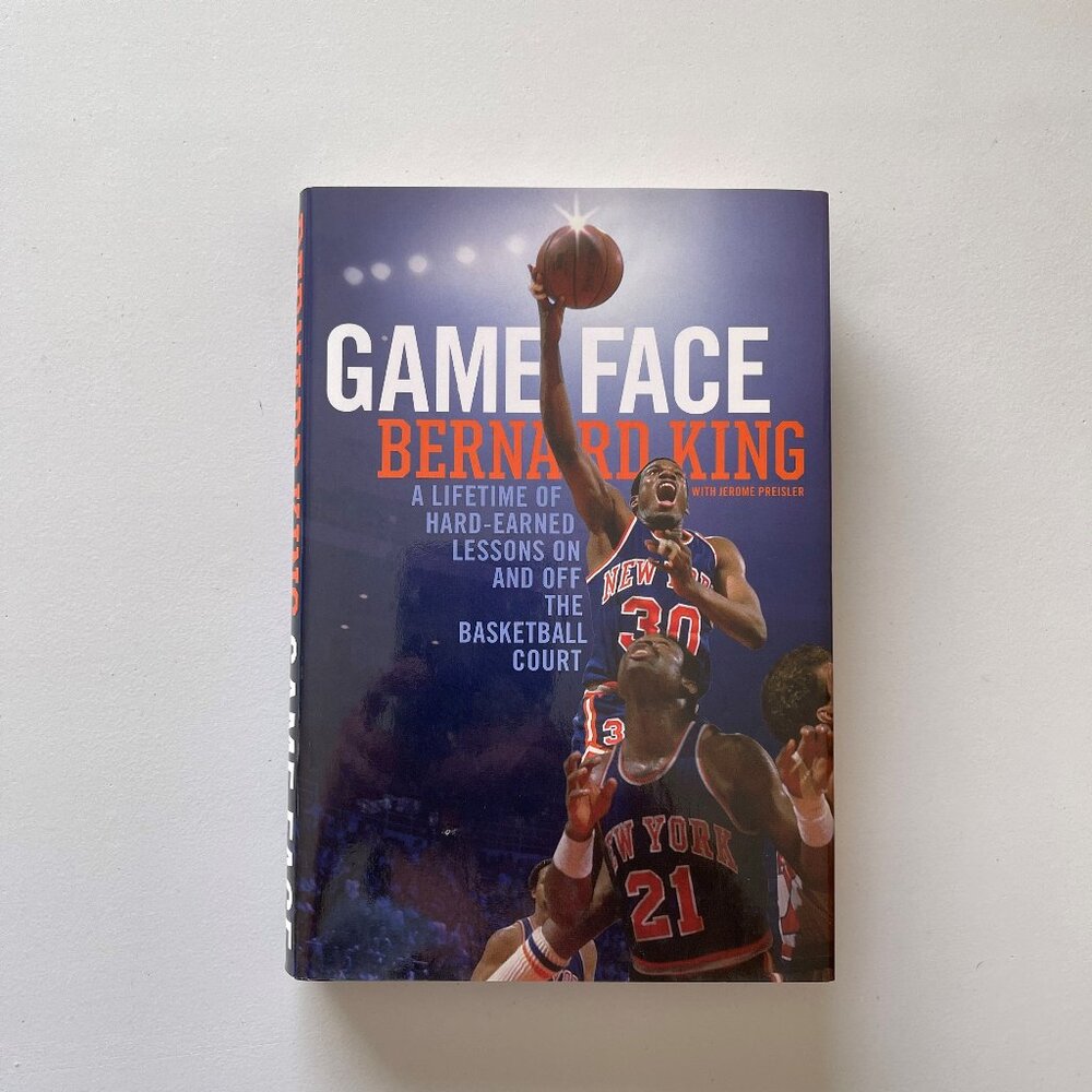 NBA Hall of Famer Bernard King Book w/photos